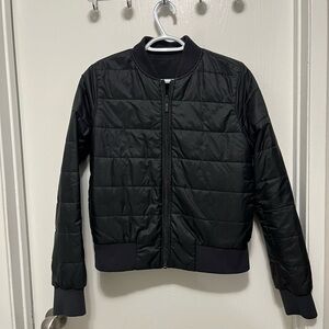 Size 8 Lululemon Black Revesible jacket